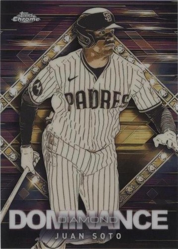 2021 Topps Chrome Update Juan Soto all star game GOLD auto 2/50