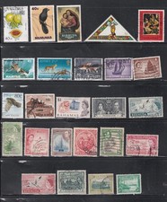 British Colonies: Various: Unchecked lot of 25 stamps.  Mint/Used   Lot F2080