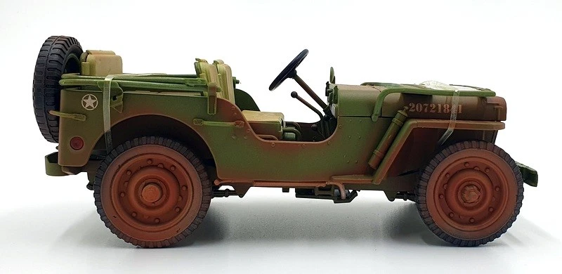 Triple9 1/18 Scale T9-1800142B - 1941 Jeep Willy's "Military Police" - Dirty - Image 3 of 4