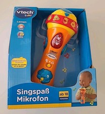 Vtech Baby Magisches Singspaß-Mikrofon Interaktives Kindermikrofon ab 18 Monaten