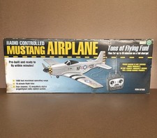 RADIO CONTROLLED RC P-51 MUSTANG AIRPLANE KIT #97393, 2013 NEW NOS!