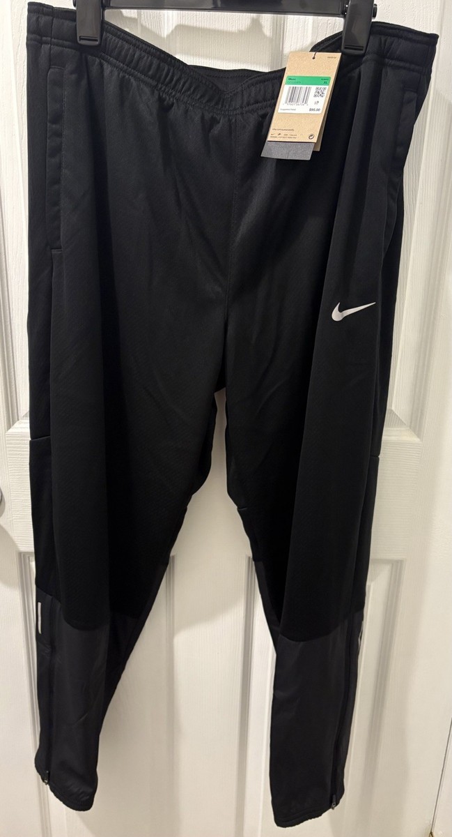 Nike Sphere Challenger Therma-FIT Running Pants Mens Large Black