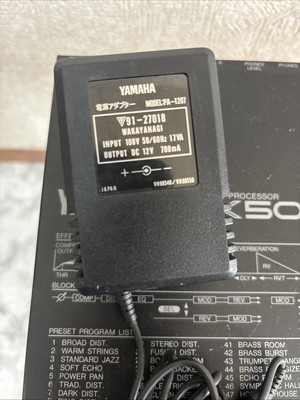 YAMAHA FX500 SIMUL-EFFECT PROCESSOR Guitar Effect TESTED JAPAN | eBay