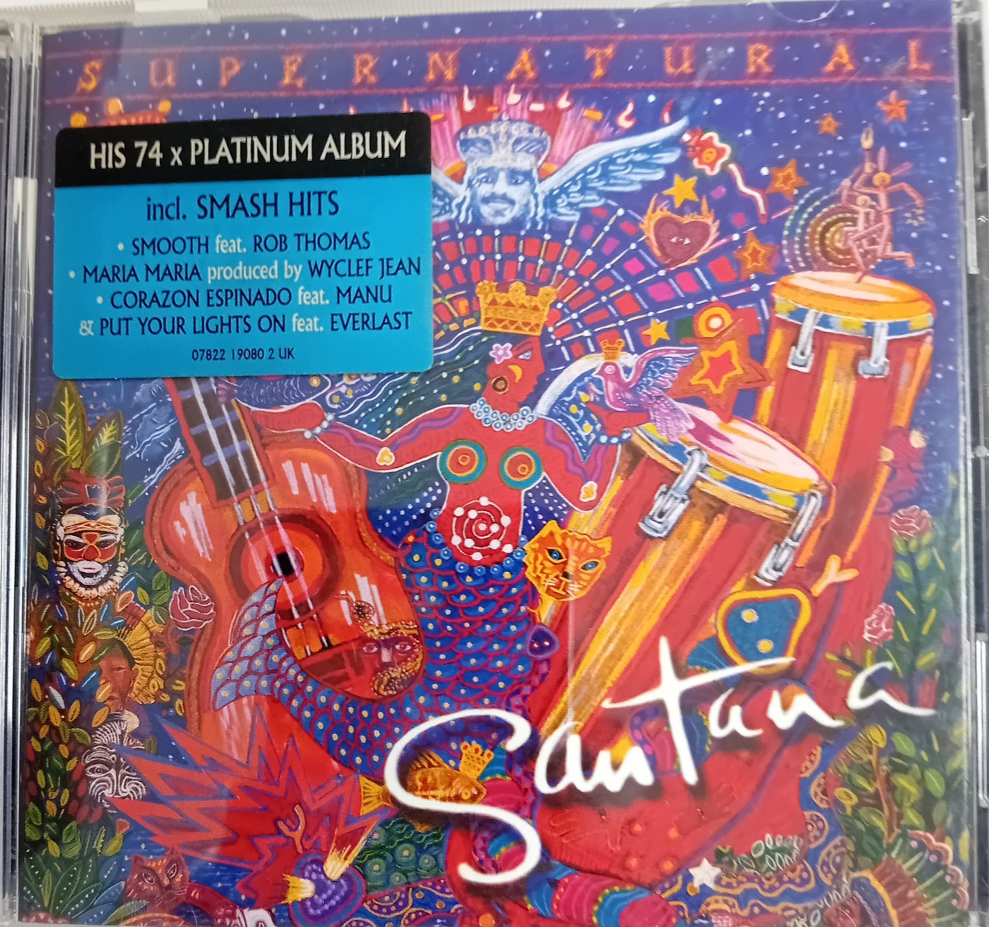 Supernatural by Santana (CD, 1999)  Music CD Album