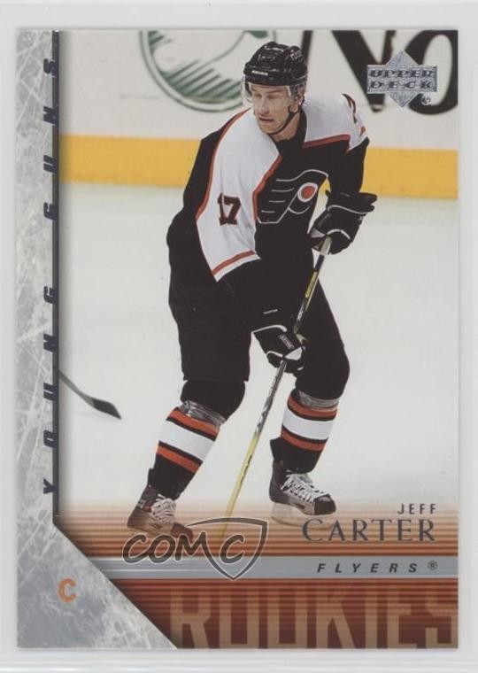 2005-06 Upper Deck Young Guns Jeff Carter #444 05u8