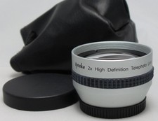 Opteka 37mm 2x High Definition II Telephoto Conversion Lens - Grade A OPT20T