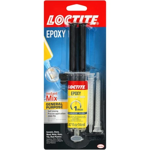 Loctite 1366072 Instant Self Mixing 1 Min Epoxy Adhesive 0.47 oz. (Pack of 6)