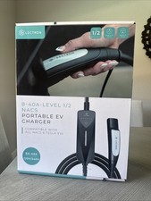 Lectron Level 1/2 8A - 40A Tesla NACS Portable EV Charger NEMA 14-50/5-15