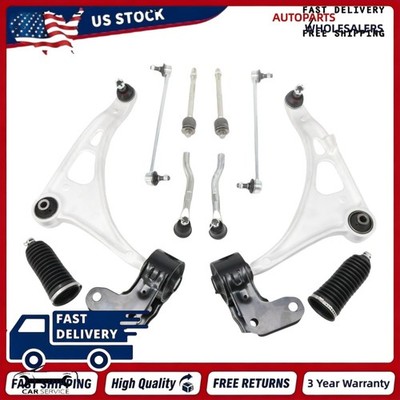 For 2016-22 Honda Pilot Acura MDX Front Lower Control Arm Ball Joint Tie Rod Kit