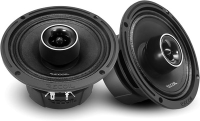MX65 6.5-Inch 2-Way Pro Audio Midrange Coaxial Speakers with Built-In Bullet Twe