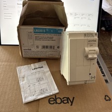 Leviton LB220-S 20A 2-P Smart Standard Hydraulic Magnetic Branch Circuit Breaker