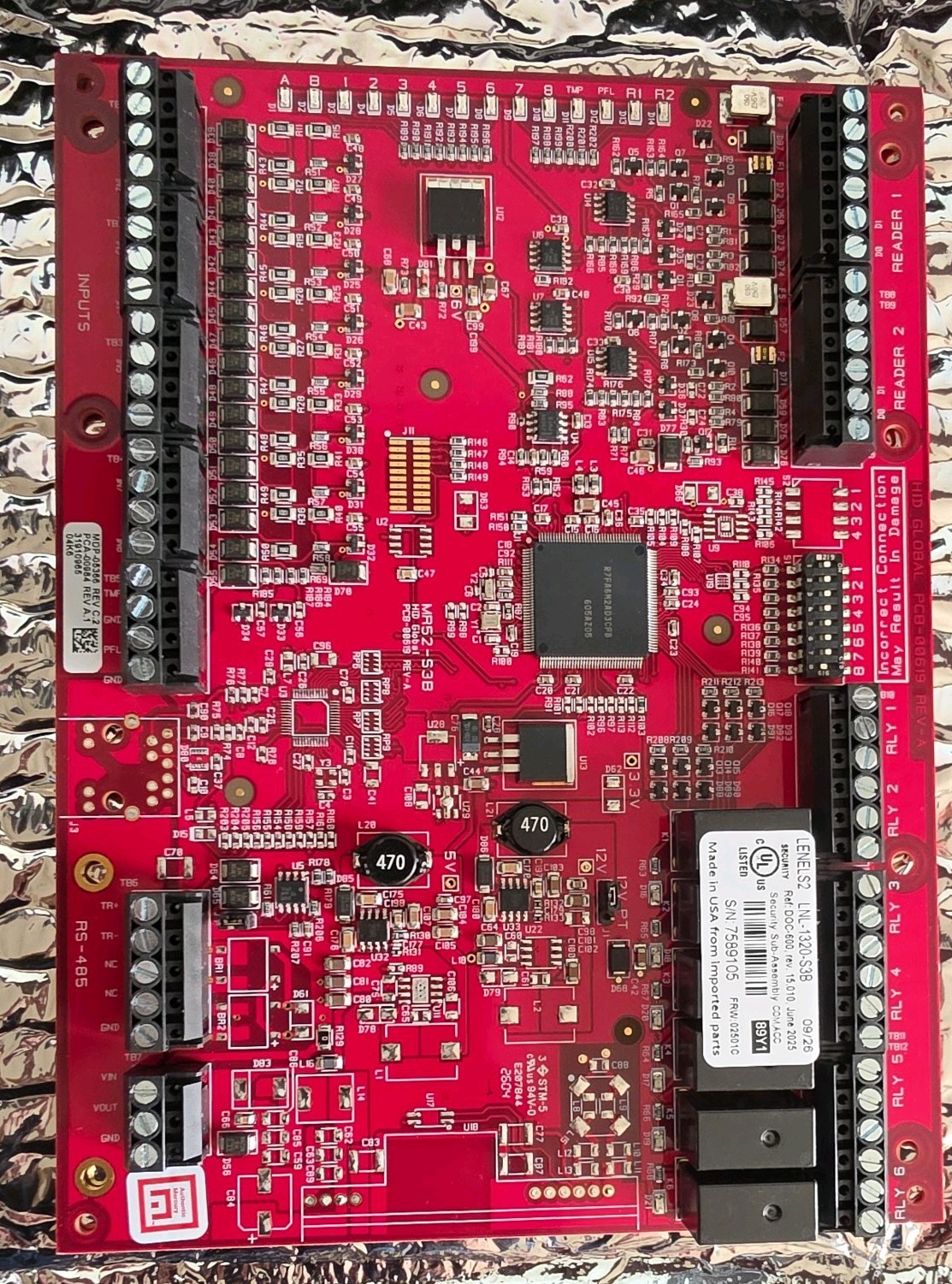 Lenel LNL-1320-S3 Dual Reader Interface Module