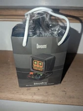 Divoom Ditoo Pro Retro Pixel Art Bluetooth Portable Speaker Alarm Clock Black