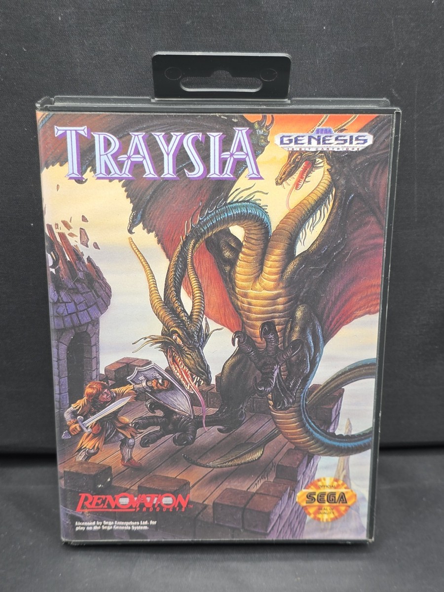 Mareydi†Creia'廃盤CD『La†ナカジイズム』 Traysia (Sega Genesis, 1992) Case and Cartridge Only Tested