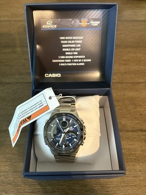 Casio Men's EDIFICE BLUETOOTH SOLAR Watch Model No 5707