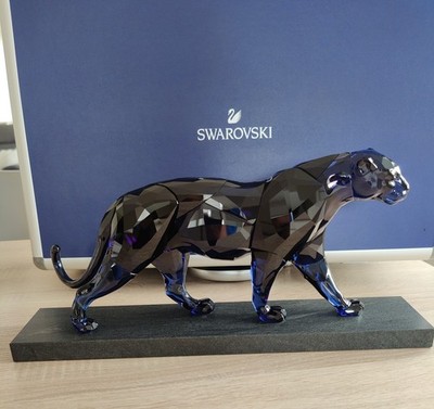 Swarovski Blauer Leopard  - Limited Edition