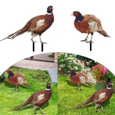 Naturgetreue Pheasant Gartenornamente Huhn Gartenornamente Outdoor Schild