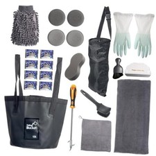24Pcs Car Detailing Cleaning Kit Interior,Car Wash Bucket Cleaner Kits