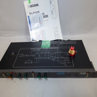 BOSS CE-300 Super Chorus Rack Effect Analog Chorus Tested Working From Japan