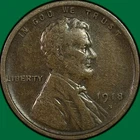 1918-S Lincoln Wheat Cent Near Extremely Fine XF/VF++ Coin #40061