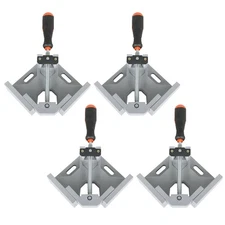 4 Pcs 90 Degree Right Angle Clamp Wood Corner Clamps With Adjustable Swing Jaw