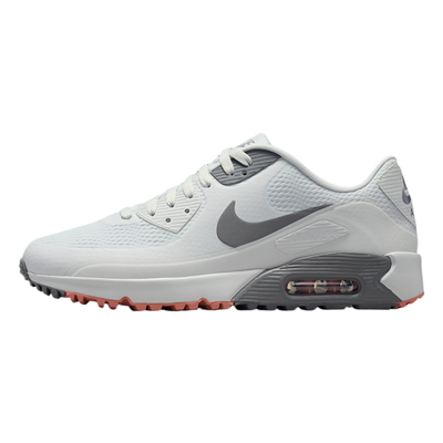 Nike Air Max 90 G Golf Shoes (Photon Dust/Red Stardust/Pencil