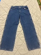 Dickies Men's Blue Denim Jeans, Size 34x30, Carpenter Straight Fit