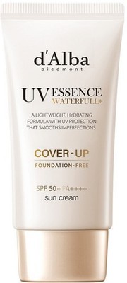 dalba Waterful Tone-Up Sun Cream Cover Beige SPF50+ PA++++, 50ml, 1 piece