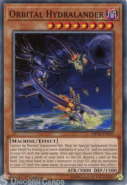 MP18-EN059 Orbital Hydralander Common 1st Edition Mint Yu-Gi-Oh! Card