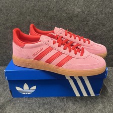 Women's adidas Originals Handball Spezial Shoes - Semi Pink Glow Better Scarlet