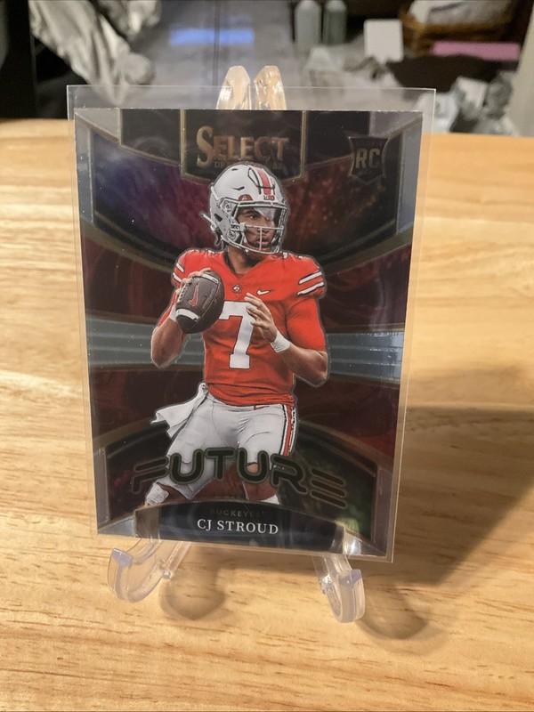 2023 Select Draft Picks CJ Stroud Future Silver Prizm Rookie RC #FUT-3
