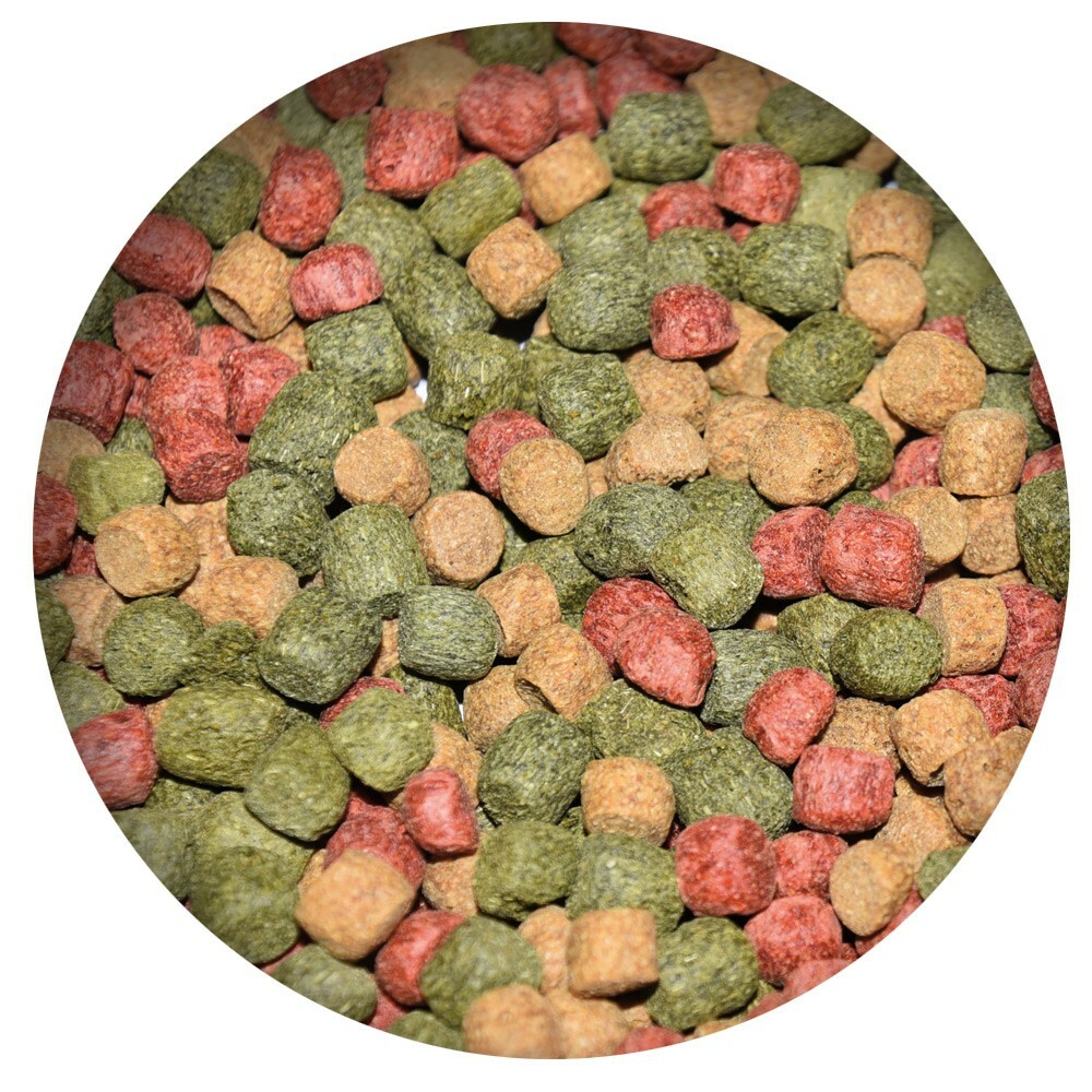 Tri Koi® Futtermix 5 30 kg / 6,5 mm Koifutter Fischfutter Futter Mix
