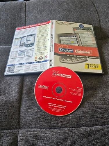 Pocket Quicken For Palm OS & Pocket PC handhelds. w/user id# and key.