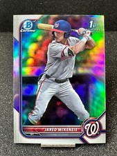 2022 Bowman Draft Chrome 1st  JARED MCKENZIE  Refractor  #BDC-5  FREE SHIPPING
