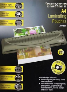 texet a4 laminating pouches