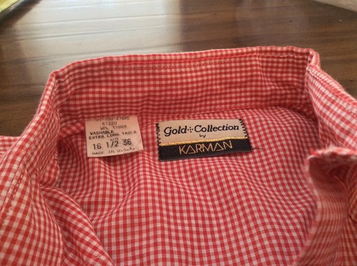 heren shirt lange Karman Sz 36 met mouwen HfRxxvqF