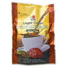DXN Lingzhi Black Coffee with Ganoderma 20 sachets x 4.5g - NO SUGAR HALAL