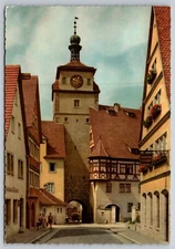 Postcard Germany Rothenburg 29B