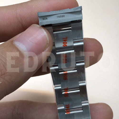 Pulsera de reloj estilo ostra SS de 20 mm 904L para Rolex Daytona 116520 116500 78590 - Imagen 9 de 12