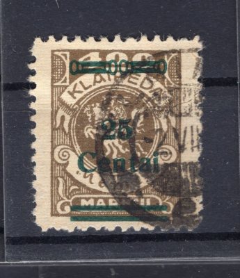 Memel 220II Best Type Stamped BPP (A5295