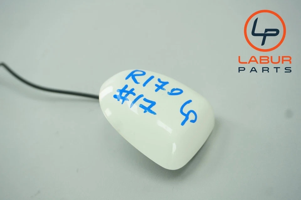 R170 MERCEDES 97-04 SLK REAR TRUNK SIRIUS SATELLITE RADIO ANTENNA WHITE k910 - Image 2 of 4