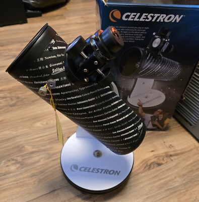 Celestron Firstscope 76mm Einsteigerteleskop,  für Kinder ab 6 Jahre