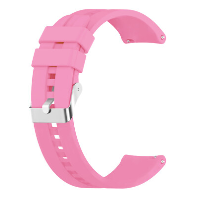 20 MM & 22 MM Replacement Rugged Silicone Strap Smart Watch Band for Men & Women