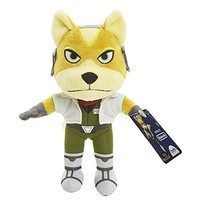 Nintendo Star Fox Mccloud Star Fox 8 Plush Nintendo Star Fox Mccloud Star Fox 8 Plush