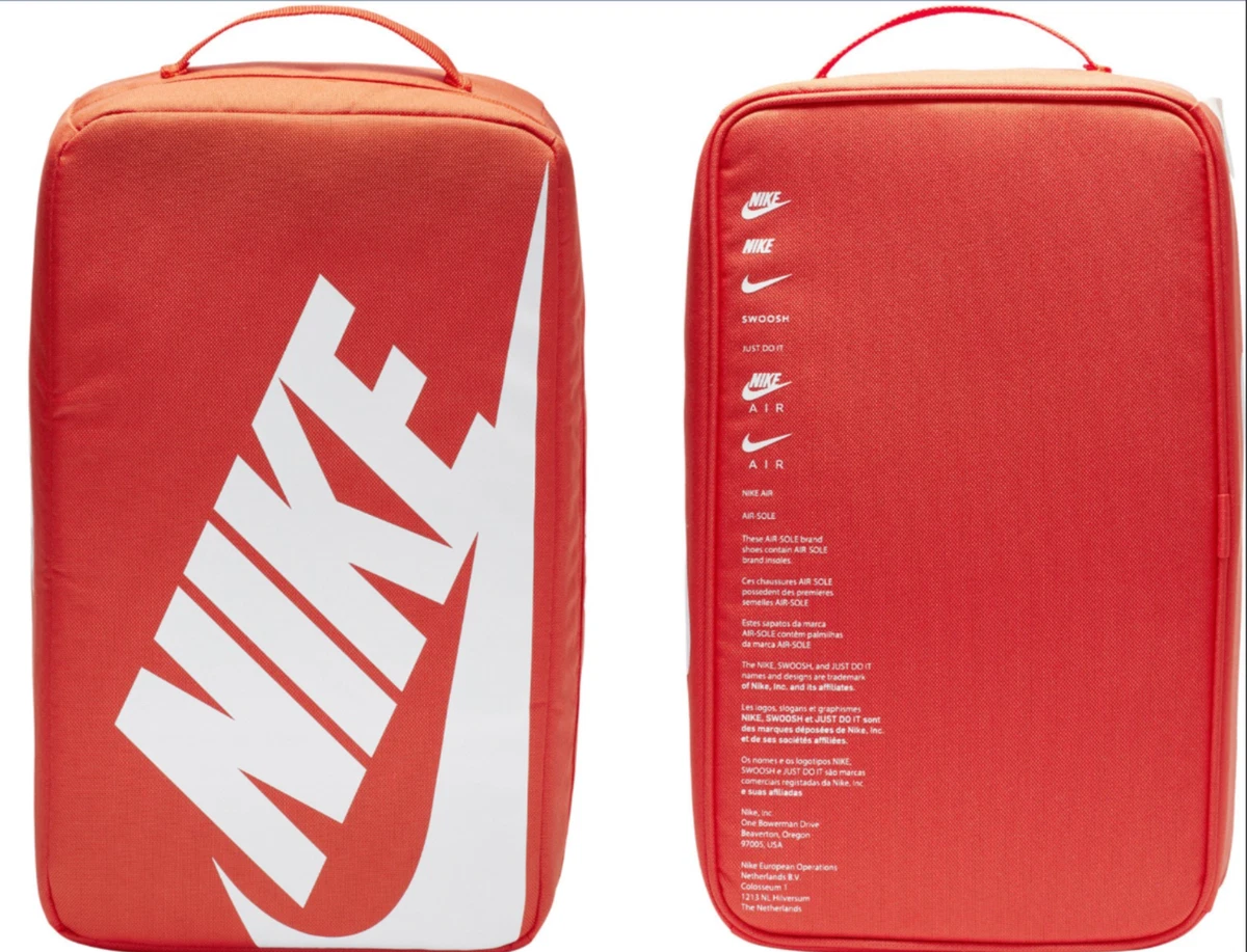 Nike Shoebox Logo-Print Canvas Sac Chaussures Voyage Gym Sac de