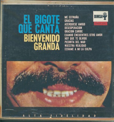 Dimsa Lp BIENVENIDO GRANDA - EL BIGOTE QUE CANTA - LP DIMSA USA | eBay