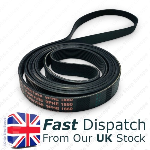 Hotpoint Tumble Dryer Belt VTD00G, VTD00P, VTD00T Genuine Original Part - Picture 1 of 7