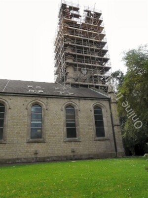 Photo 6x4 St George's Tower under Scaffold Hyde/SJ9494 Currently undergo c2009