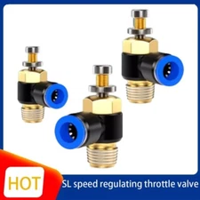 Regulating Valve Cylinder Speed Regulating Valve Trachea Quick Connection