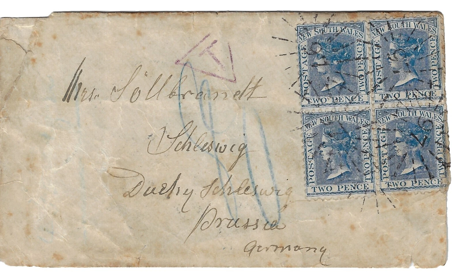 Negro usado sellos de Australia y Oceanía